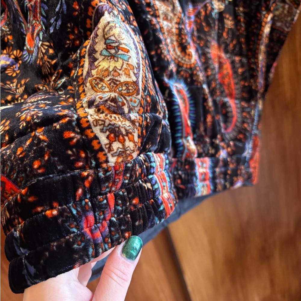 NWT Johnny Was Dolman Quilted Paisley Bomber Jacket | Women’s Plus XXL / 2X - Picture 12 of 16